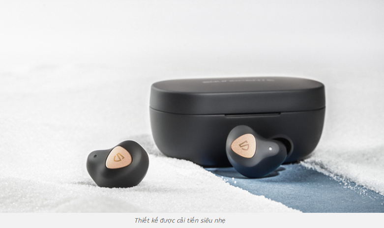 Tai nghe không dây Bluetooth True Wireless Soundpeats Truengine 3 SE || Thiết kế cải tiến