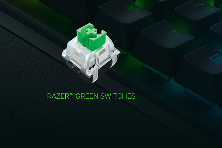 Razer Blackwidow V3 Green Switch (RZ03-03540100-R3M1) | Bàn phím Razer Black Widow V3 Green Switch