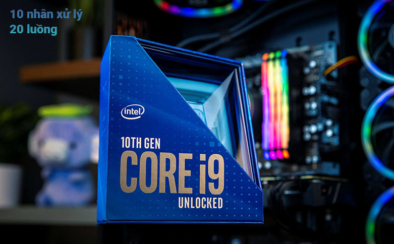 Bộ vi xử lý Intel Comet Lake Core i9-10900F | 10 nhân xử lý 20 luồng