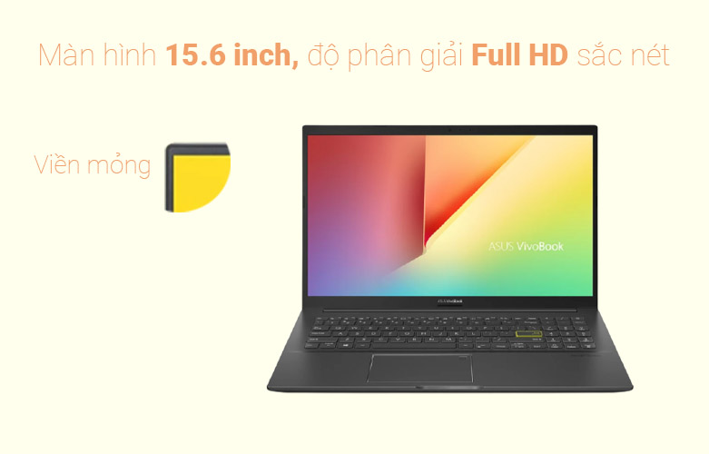 Laptop ASUS Vivobook A515EA BQ491T | Màn hình 15.6 inch