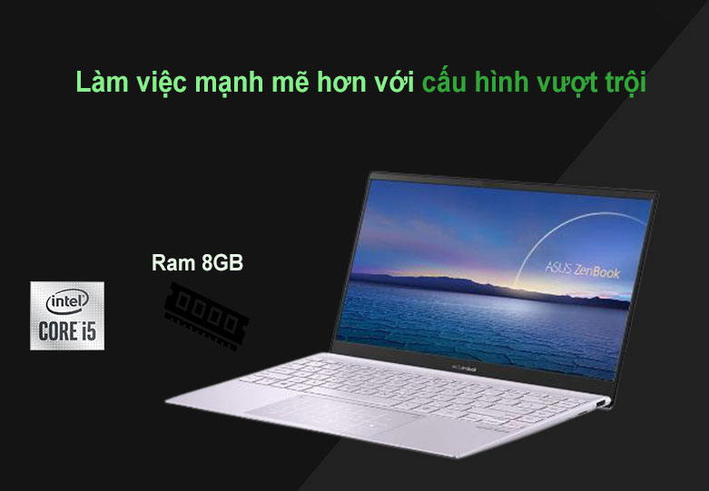 Laptop Asus Zenbook UX325EA-EG081T | Hiệu năng tối ưu
