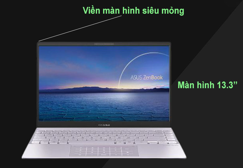 Laptop Asus Zenbook UX325EA-EG081T | Màn hình viền siêu mỏng