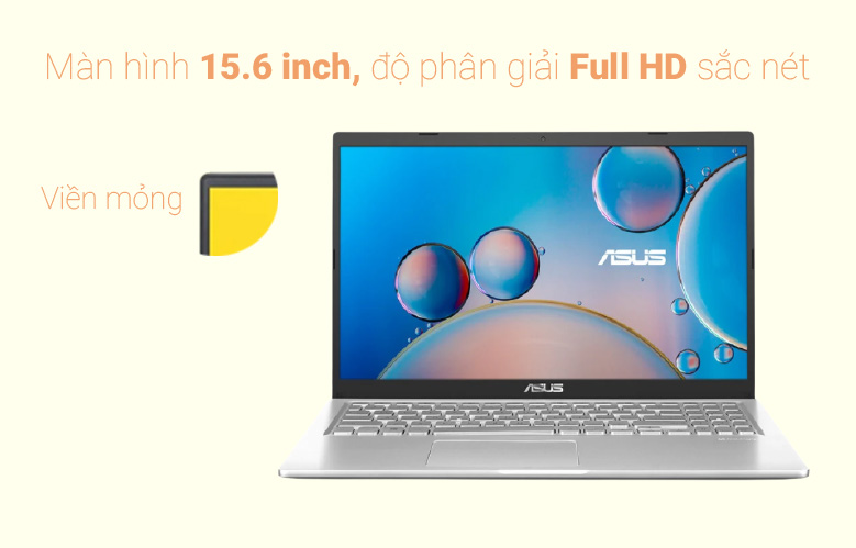 Laptop Asus D515UA-EJ082T (AMD Ryzen 7 5700U) (Xám) | Màn hình Full HD