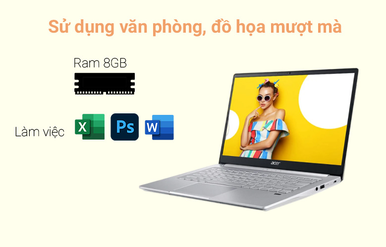 Laptop Asus D515UA-EJ082T (AMD Ryzen 7 5700U) (Xám) | Hiệu năng mạnh mẽ