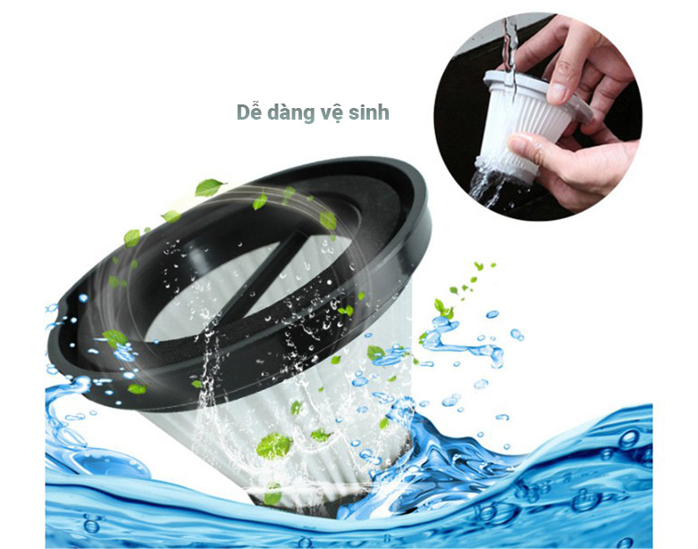 Lõi lọc Deerma Hepa DX115C-1 | Dễ dàng vệ sinh