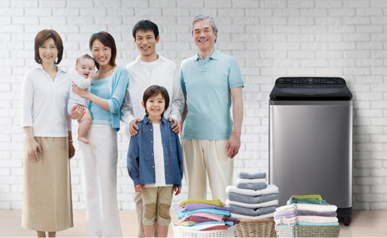 Máy giặt Panasonic Inverter 9.5 kg NA-FD95X1LRV | Kiểu dáng sang trọng