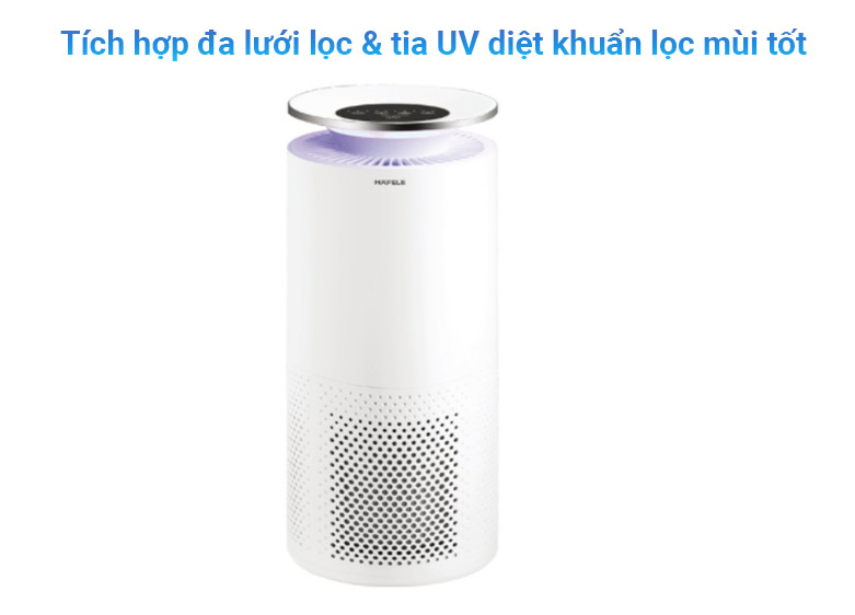 Máy lọc không khí Hafele CF-8126S | Tích hợp đa lưới lọc và tia UV giúp diệt khuẩn lọc mùi tốt 