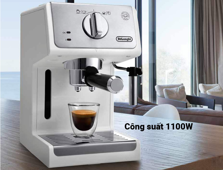 Máy pha cà phê Delonghi ECP33.21.W | công suất 1100W