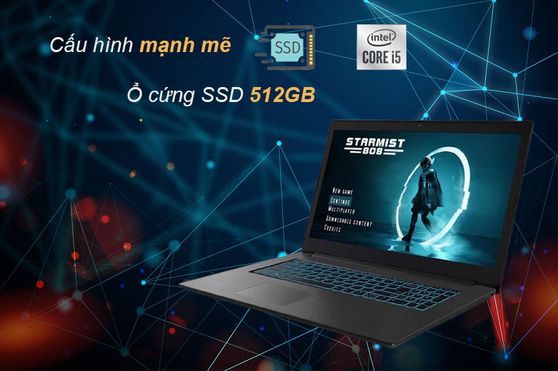 Laptop Lenovo Gaming L340-15IRH-81LK01J3VN (i5-9300HF) | Cấu hình mạnh mẽ