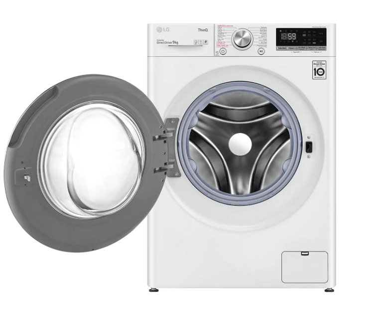 Máy giặt LG Inverter 9 kg FV1409S3W | Công nghệ hơi nước Steam+