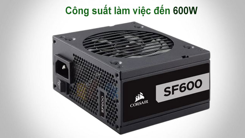 Nguồn/ Power Corsair 600w SF600 - 80 Plus Platinum (CP-9020182-NA) | Công suất hoạt động 600W