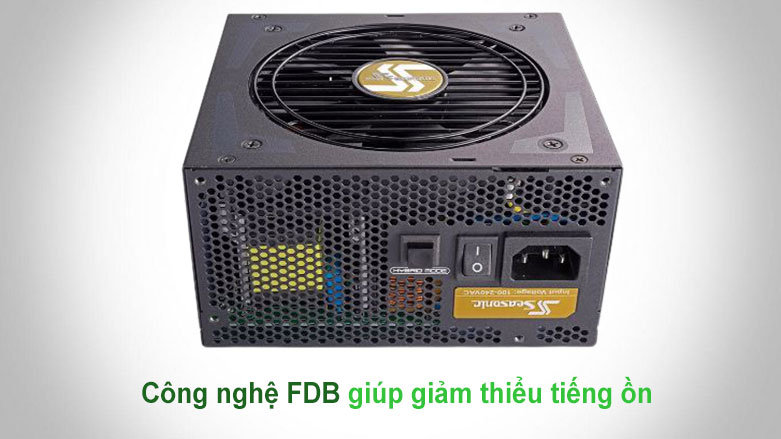 Nguồn/ Power Seasonic 1000W Focus Plus Gold FX-1000 80Plus Gold | công nghệ FDB giảm thiểu tiếng ồn