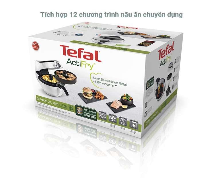 Nồi cơm điện tử Tefal RK762168 | Tích hợp 12 chương trình nấu ăn chuyên dụng