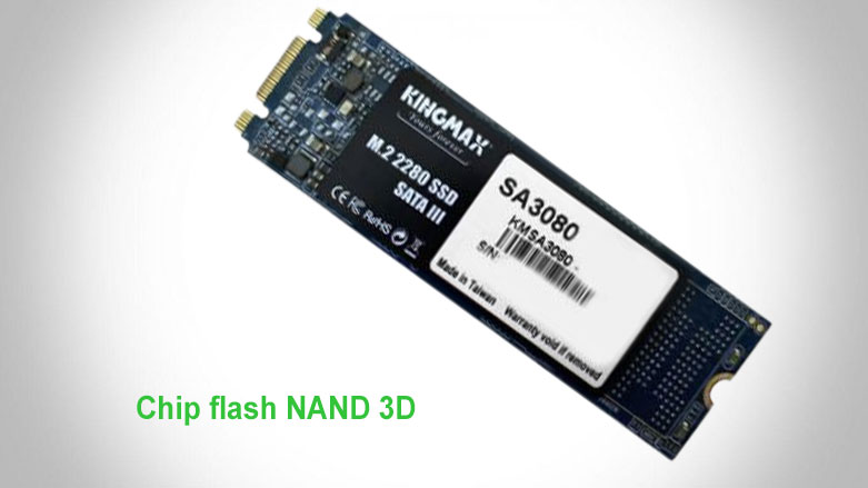 Ổ cứng SSD Kingmax SA3080 M.2 2280 256GB | chip flash NAND 3D