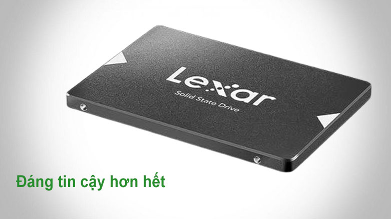 Ổ cứng SSD Lexar 2.5" 128GB Sata III 6Gb/s (NS100-128GB) | mạnh mẽ và đáng tin cậy