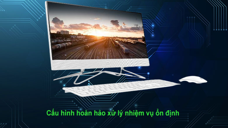 PC HP AIO 22-df0134d (180N7AA) | Hiệu năng xử lý tối ưu