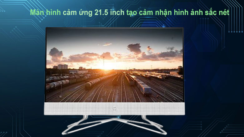 PC HP AIO 22-df0134d (180N7AA) | Màn hình cảm ứng 21.5 inch
