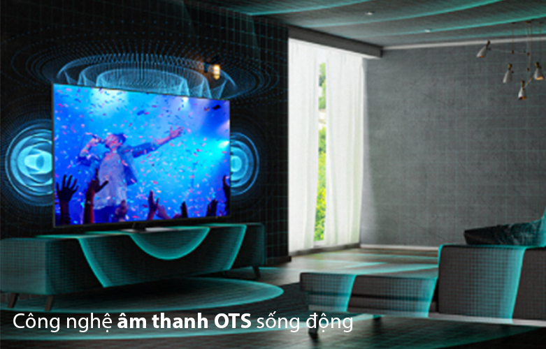 Smart Tivi Neo QLED Samsung 4K 75 inch QA75QN85AAKXXV | Công nghệ âm thanh OTS sống động