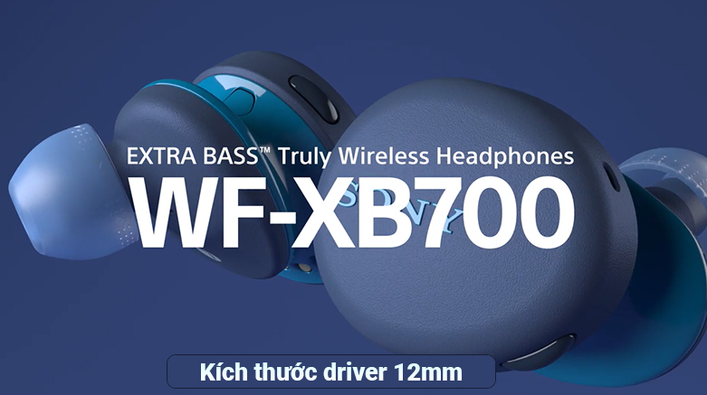 Tai Nghe Bluetooth Sony WF-XB700/LZ || kích thước driver 12mm