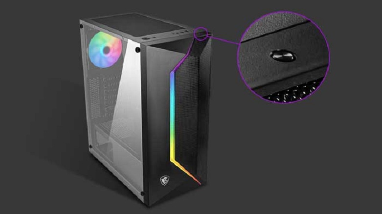 Case MSI MAG VAMPIRIC 100R | phần mềm Insta-Light Loop