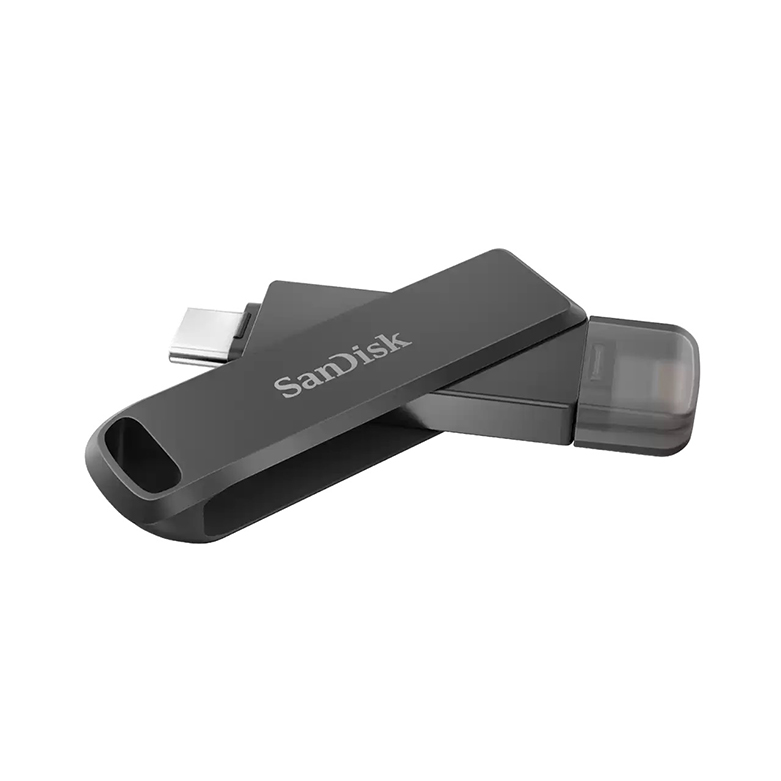 USB Sandisk iXpand IX70- 64GB Dual Lightning/ Type C USB 3.1 SDIX70N-064G-GN6NN | Thiết kế xoay đa chiều
