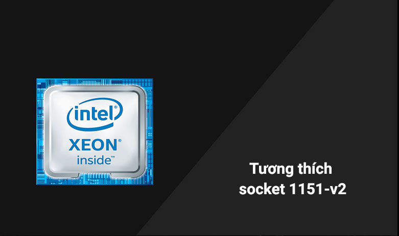 CPU Intel Xeon E-2224G | Tương thích socket 
