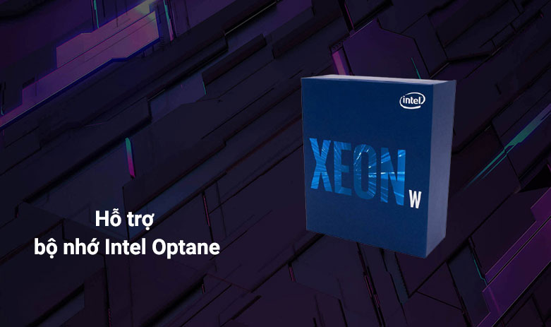 CPU Intel Xeon W-1250 (6 Cores 12 Threads up to 4.7 GHz LGA 1200) | hỗ trợ bộ nhớ Intel Optane