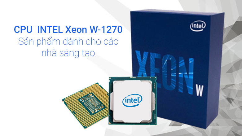 CPU Intel Xeon W-1270 | Sản phẩm cải tiến