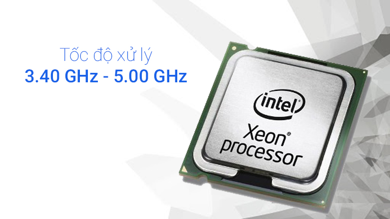 CPU Intel Xeon W-1270 | Tốc độ xử lý nhanh chóng