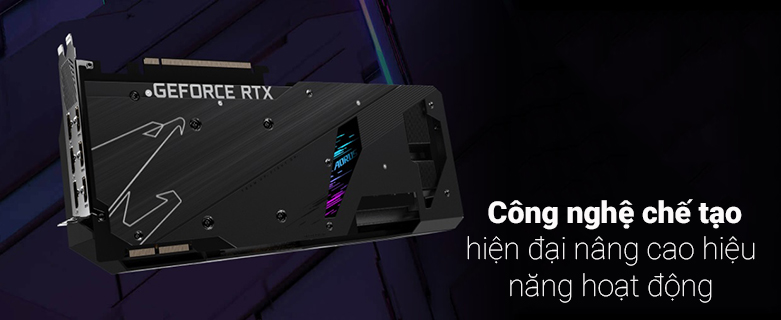 VGA Gigabyte AORUS GeForce RTX 3090 XTREME 24G | Công nghệ chế tạo hiện đại