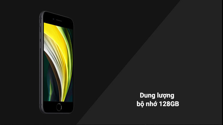 Điện Thoại Di Động iPhone SE BLACK 128GB (MHGT3VN/A) | dung lượng bộ nhớ 128GB