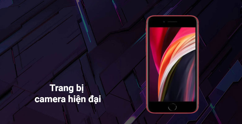 Điện Thoại Di Động iPhone SE RED 64GB (MHGR3VN/A) | trang bị camera hiện đại