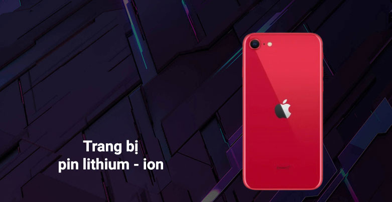 Điện Thoại Di Động iPhone SE RED 64GB (MHGR3VN/A) | trang bị pin lithium ‑ ion
