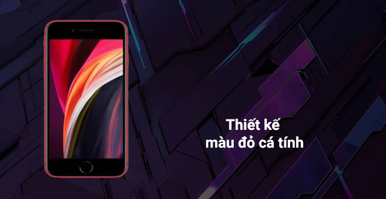 Điện Thoại Di Động iPhone SE RED 64GB (MHGR3VN/A) | Thiết kế màu đỏ cá tính