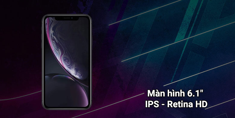 Điện thoại di động iPhone XR BLACK 64GB MH6M3VN/A | Màn hình 6.1 inch