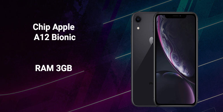 Điện thoại di động iPhone XR BLACK 64GB MH6M3VN/A | Hiệu năng mạnh mẽ