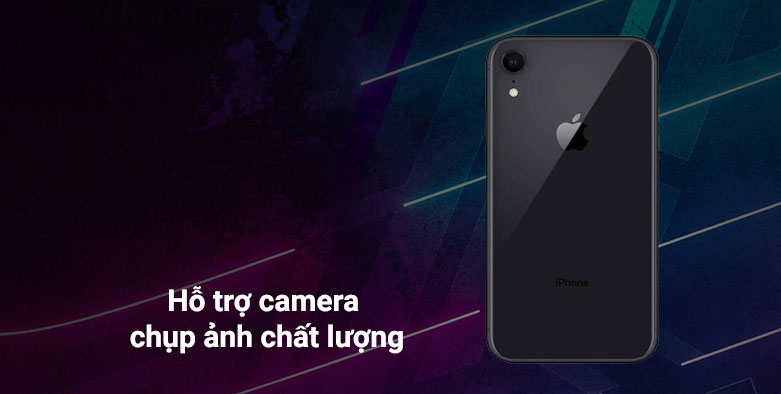Điện thoại di động iPhone XR BLACK 64GB MH6M3VN/A | Hỗ trợ camera chụp ảnh chất lượng
