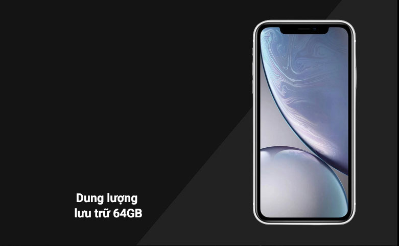 Điện Thoại Di Động iPhone XR WHITE 64GB MH6N3VN/A | dung lượng lưu trữ 64GB