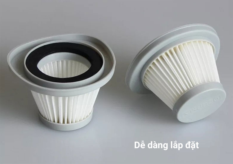 Lõi lọc Deerma Hepa DX118C-1 | Dễ dàng lắp đặt