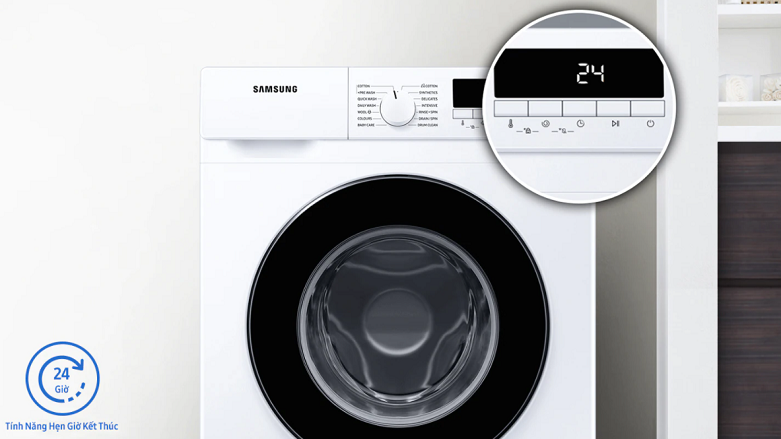 Máy giặt Samsung Inverter 9 kg WW90T3040WW/SV | Tính năng hẹn giờ