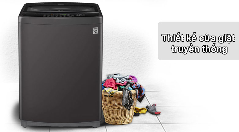 Máy giặt LG Inverter 11.5 kg T2351VSAB | Thiết kế cửa giặt truyền thống