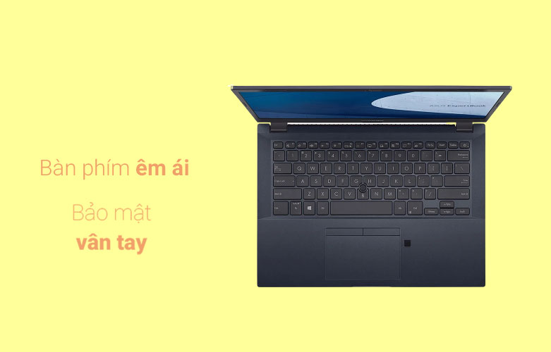 Laptop Asus ExpertBook P2451FA-EK0261 | Bàn phím êm ái