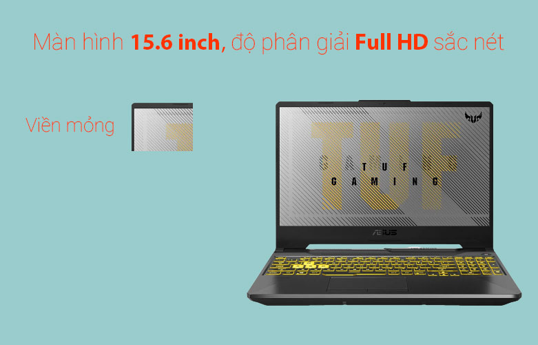 Laptop Asus TUF Gaming FX506LI-HN039T | màn hình 15.6" Full HD IPS 144Hz