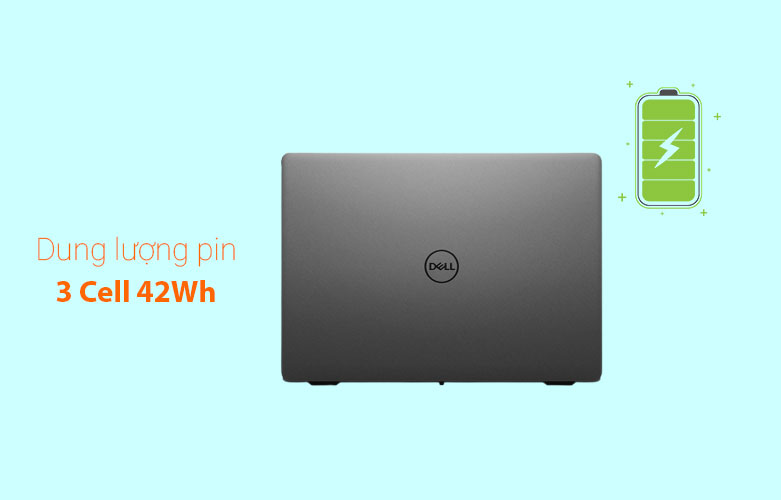 Laptop Dell Vostro 14 3405 (3405-V4R53500U001W) | Dung lượng pin 3 cell 42 wh