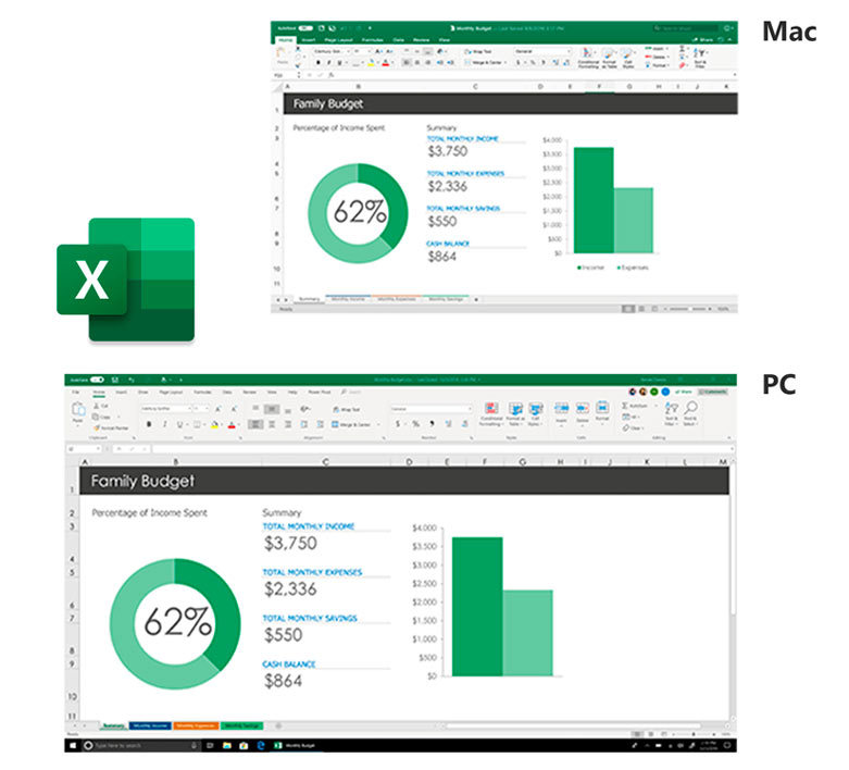 Phần mềm Office Home and Business 2019 All Lng APAC EM PKL Online DwnLd C2R NR (T5D-03181) | Microsoft Office Excel 2019
