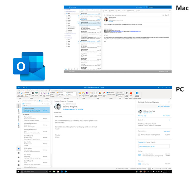 Phần mềm Office Home and Business 2019 All Lng APAC EM PKL Online DwnLd C2R NR (T5D-03181) | Microsoft Office Outlook 2019