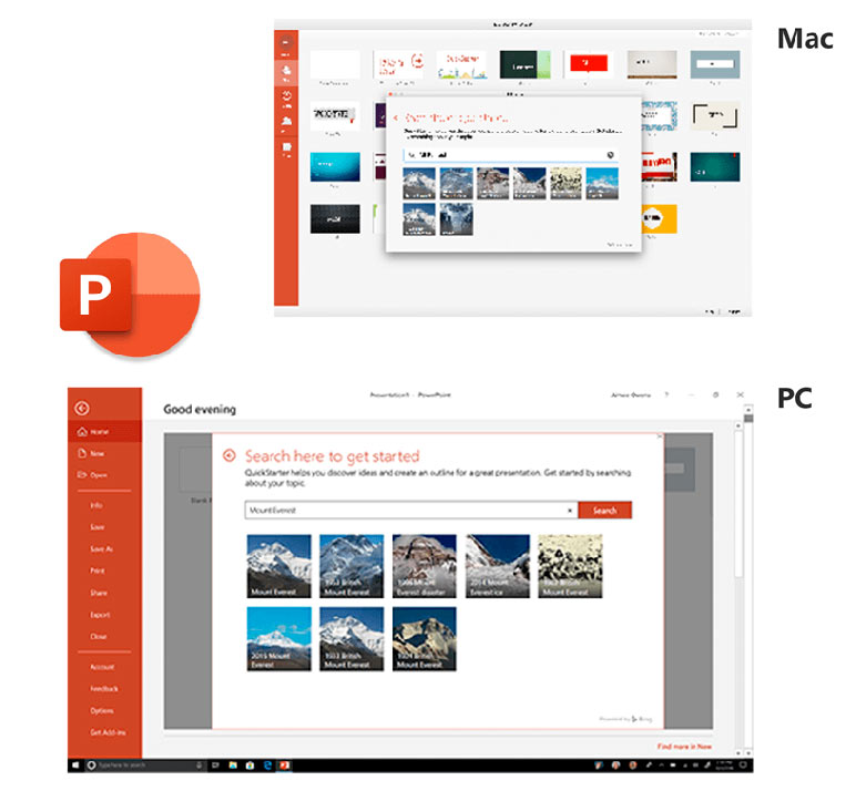 Phần mềm Office Home and Business 2019 All Lng APAC EM PKL Online DwnLd C2R NR (T5D-03181) | Microsoft Office PowerPoint 2019