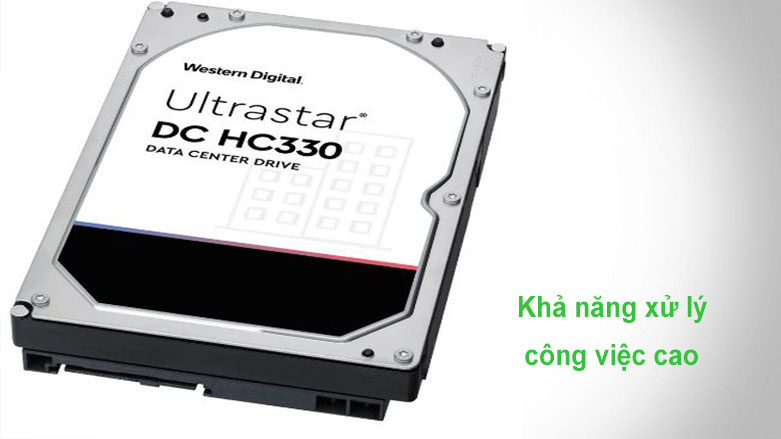 Ổ cứng HDD Enterprise WD Ultrastar DC HC330 10TB 3.5" | Hiệu năng xử lý cao