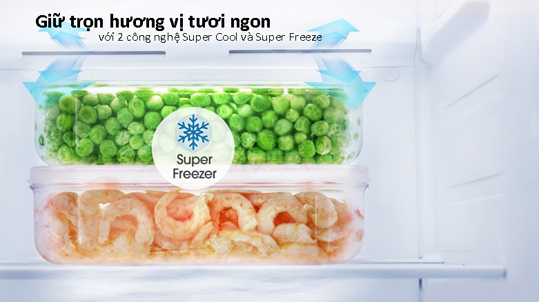 TỦ LẠNH CASPER SIDE BY SIDE 551L RS-575VBW | Giữ trọn hương vị tươi ngon
