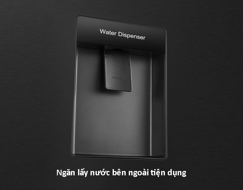 TỦ LẠNH CASPER SIDE BY SIDE 551L RS-575VBW | Ngăn lấy nước tiện dụng